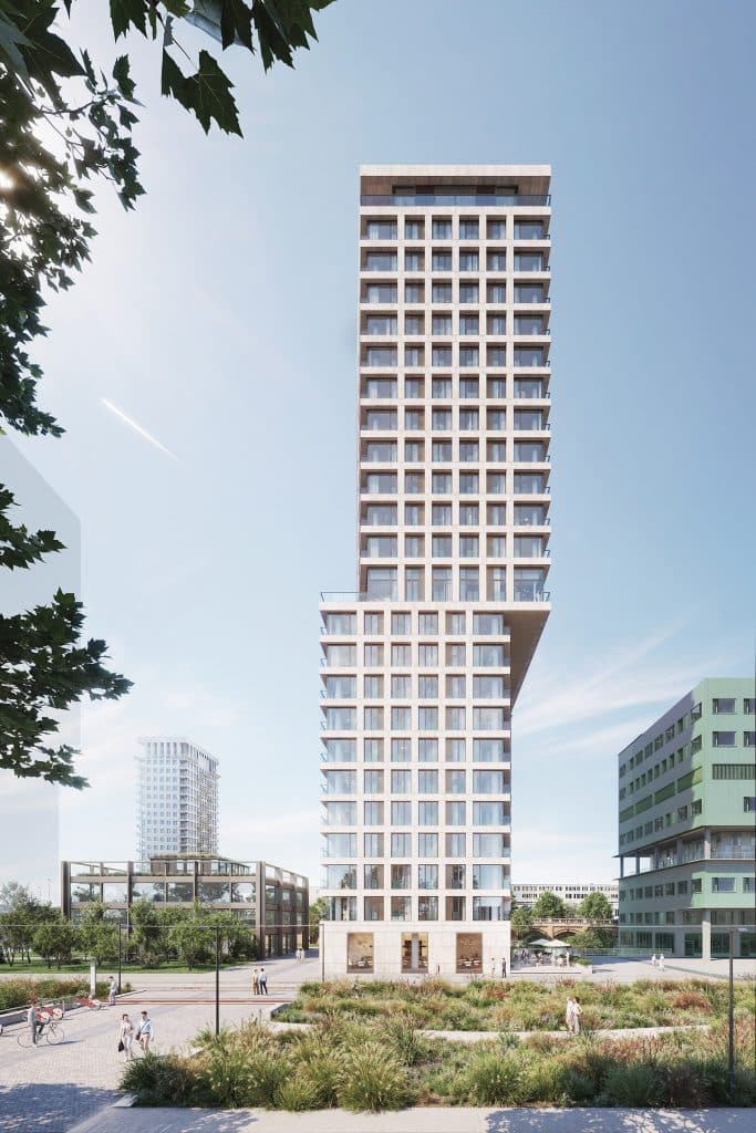 Nieuwbouw Appartement Antwerpen Twist Tower Architectuur