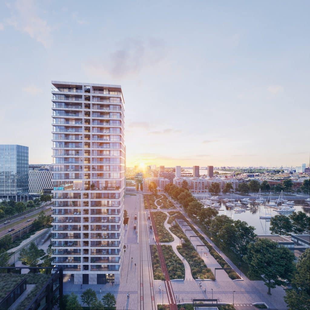 Nieuwbouw Appartement Antwerpen Twist Tower Kempisch Dok