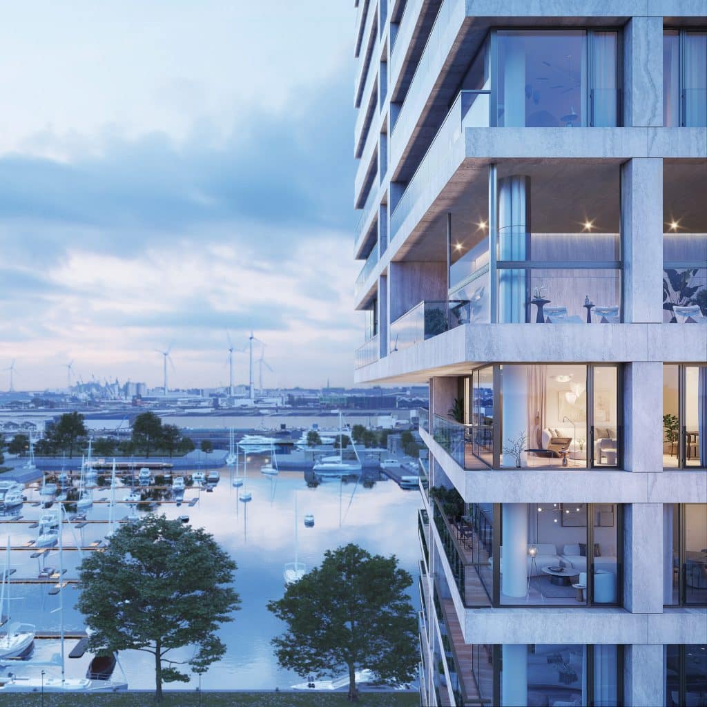 Nieuwbouw Appartement Antwerpen Twist Tower Te Koop