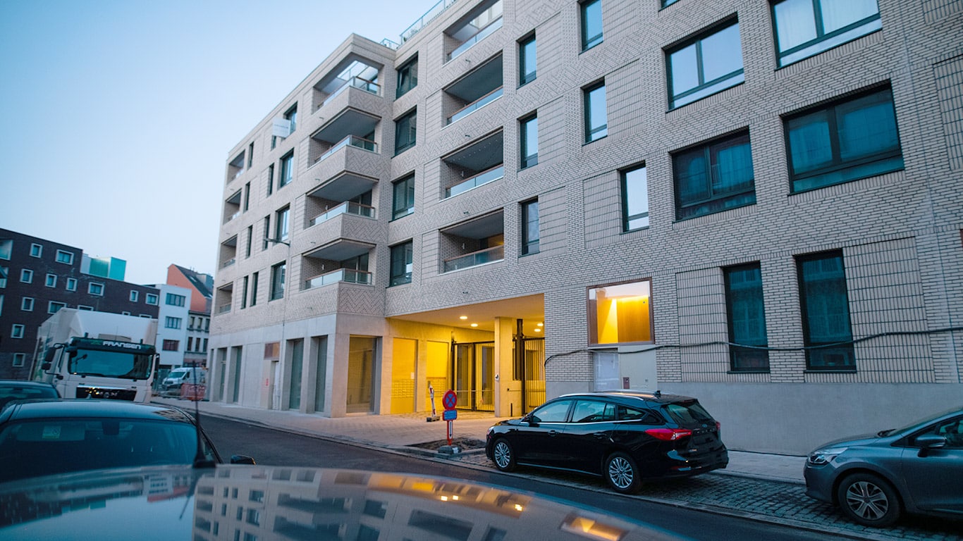 Nieuwbouwparkings te koop in Antwerpen Den Dam