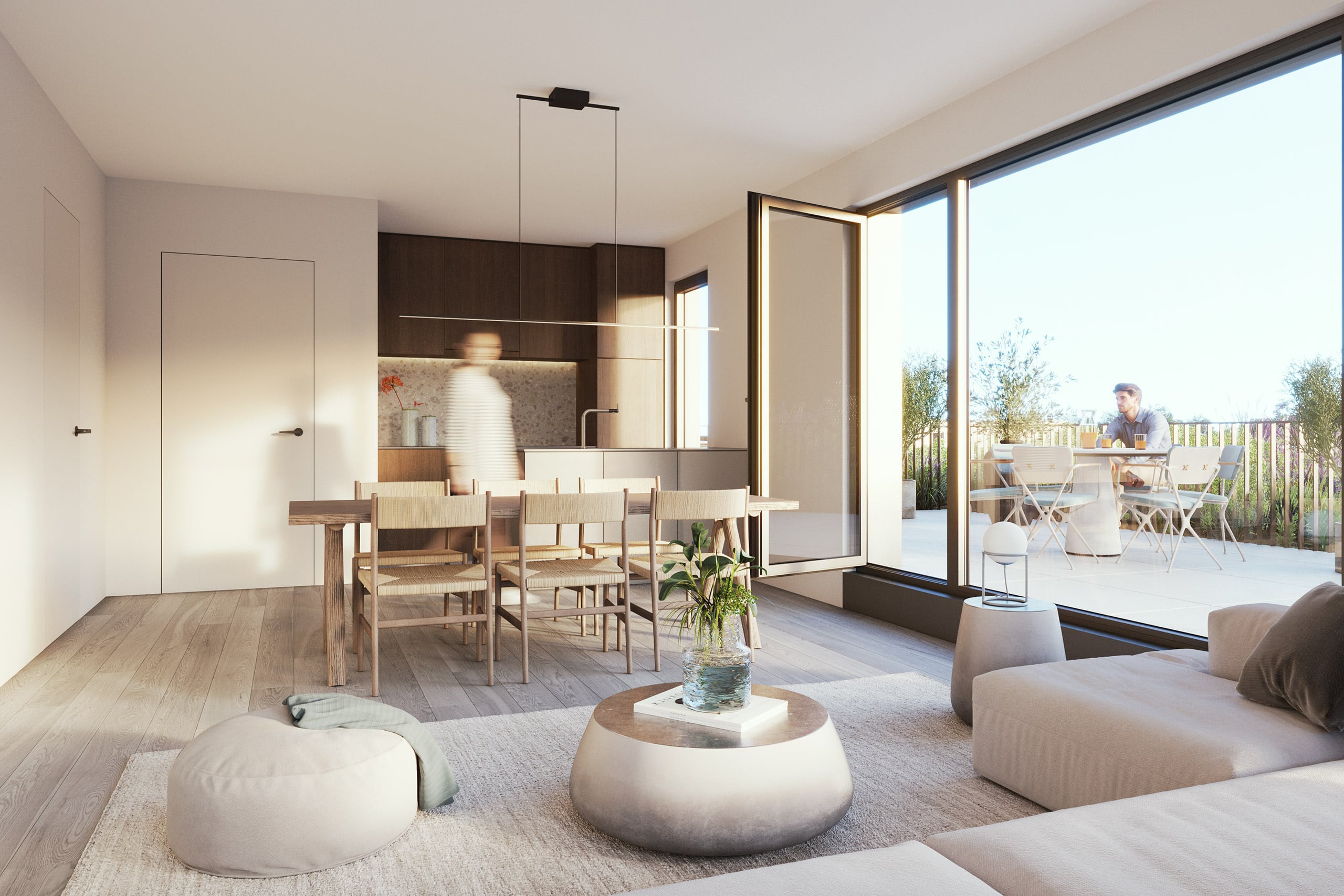 Nieuwbouwappartement Kortrijk Interieur