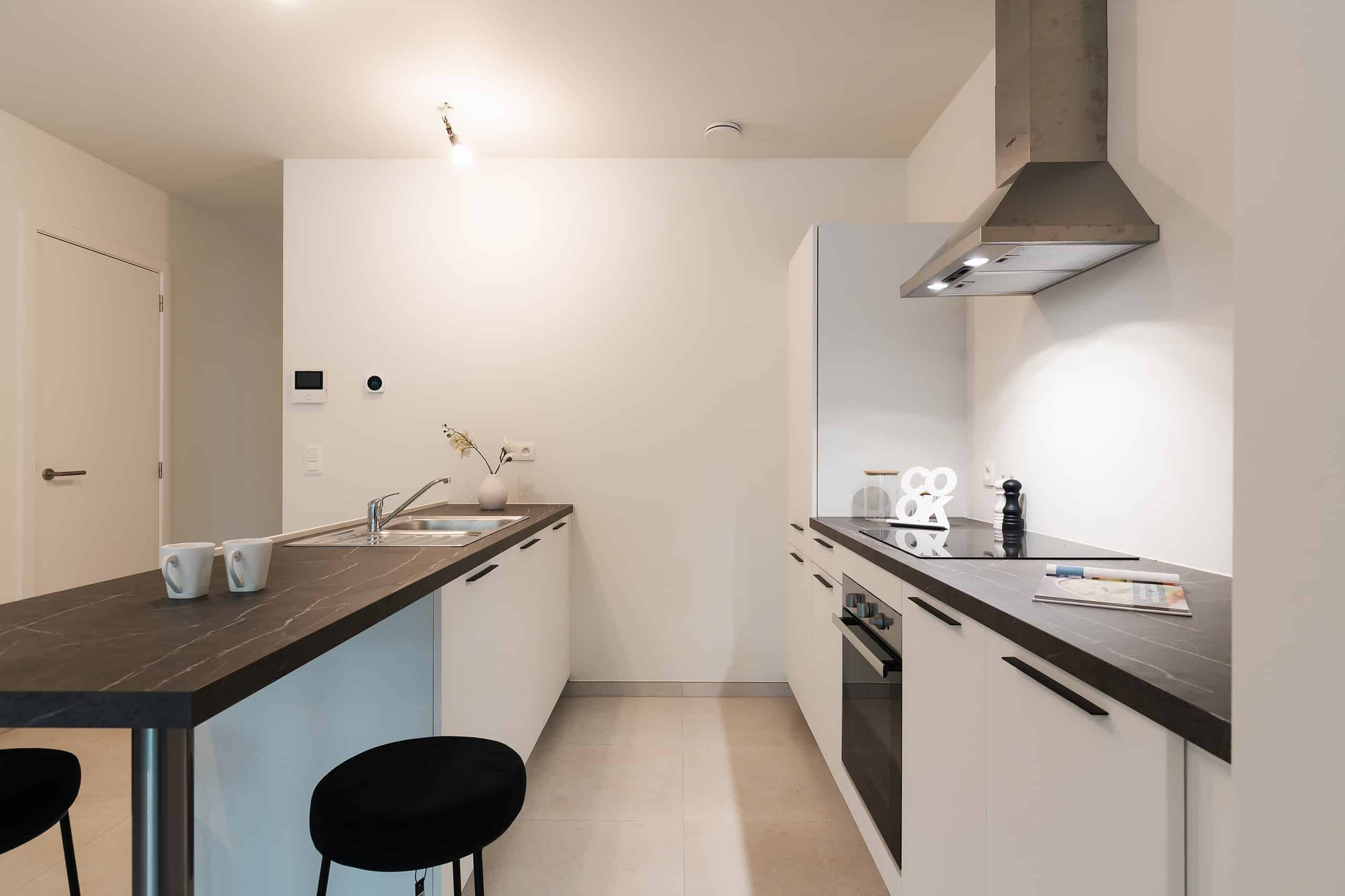 Nieuwbouwappartement Te Koop Deurne Ingericht Keuken