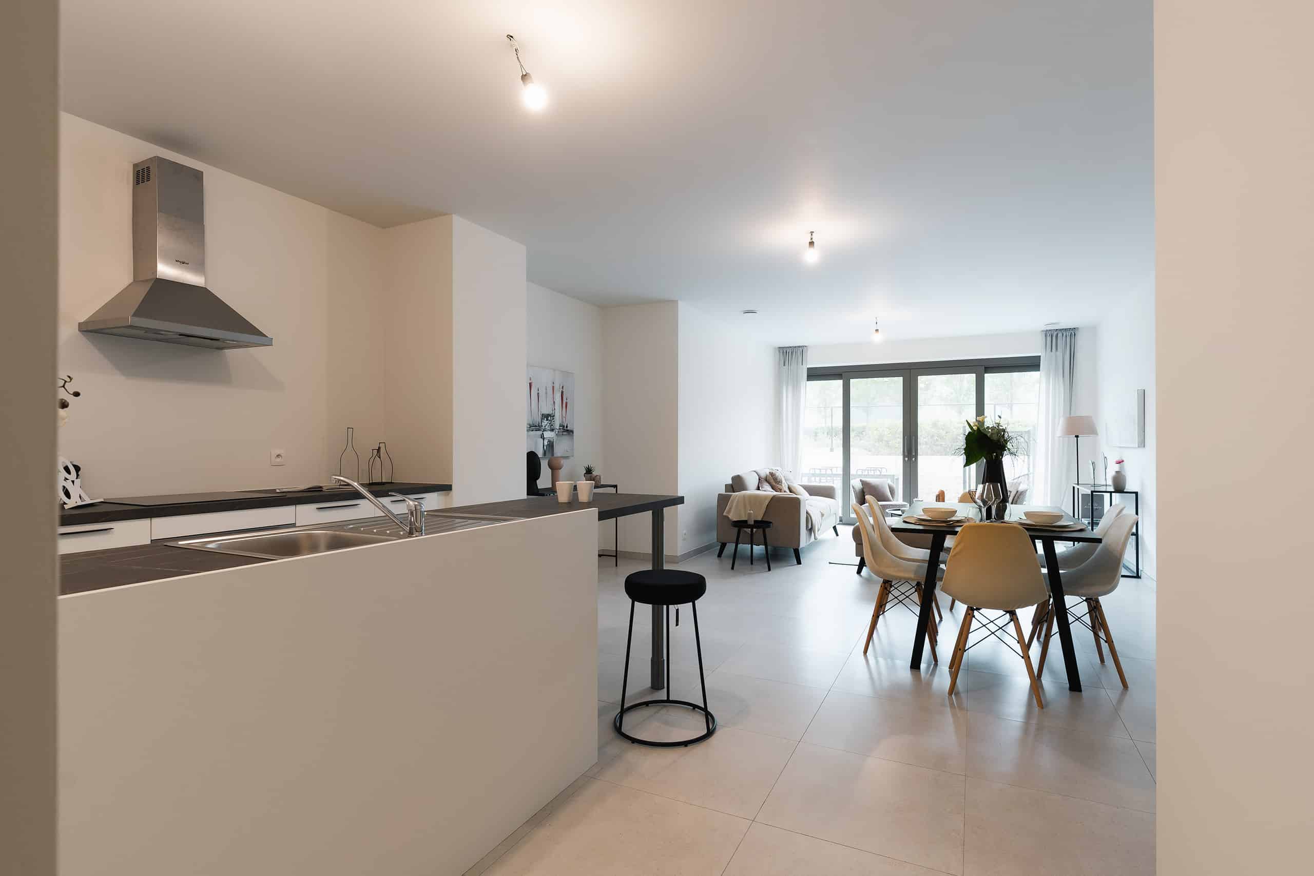 Nieuwbouwappartement Te Koop Deurne Leefruimte