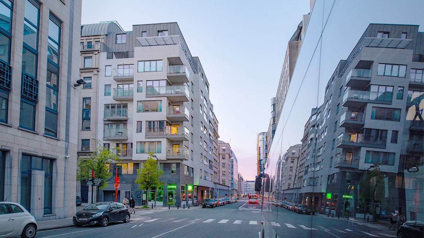 Nieuwbouwproject Montoyer in Brussel