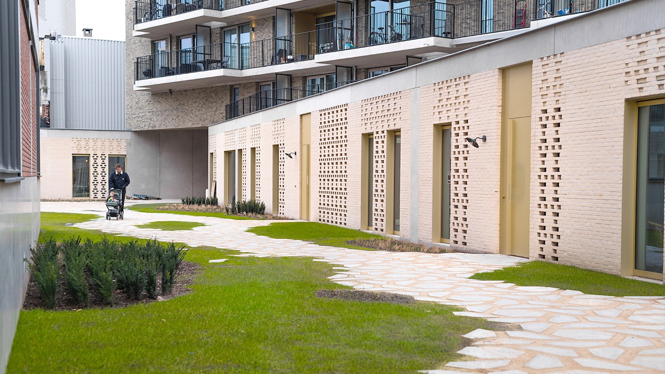 Nieuwbouwproject Patio Verde in Antwerpen