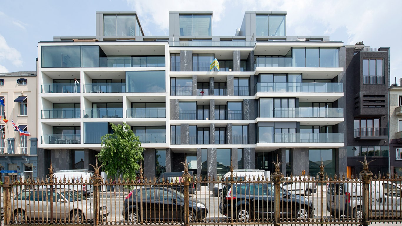 Nieuwbouwproject De Vierschaer in Antwerpen