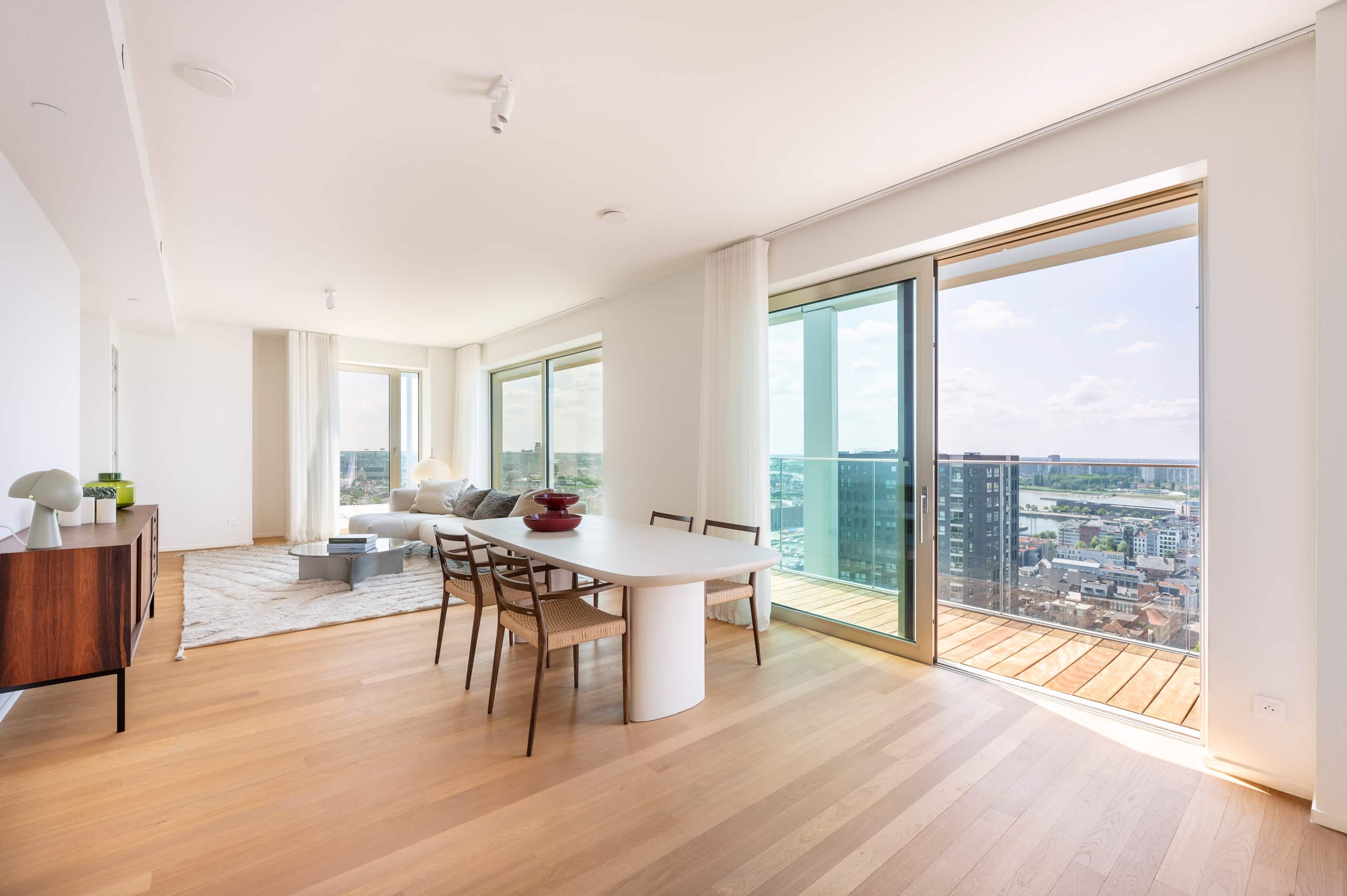 Penthouse Antwerpen Doktoren Living