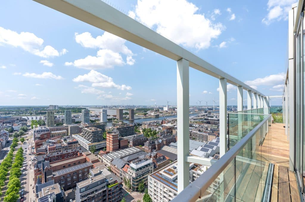 Penthouse Antwerpen Zicht Londonbrug