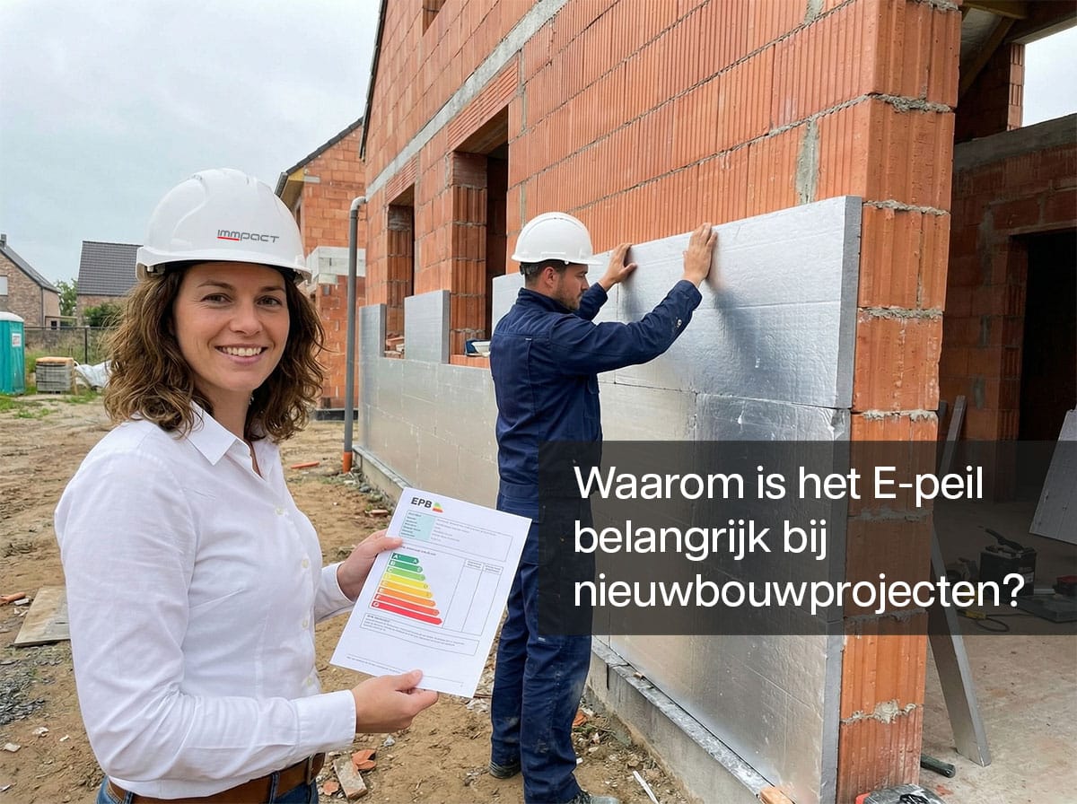 Wat is het verplichte E-peil bij nieuwbouw en waarom is het zo belangrijk?