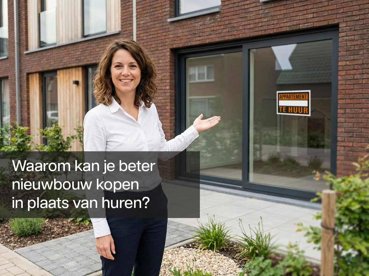 Waarom is nieuwbouwvastgoed kopen vaak beter dan huren?