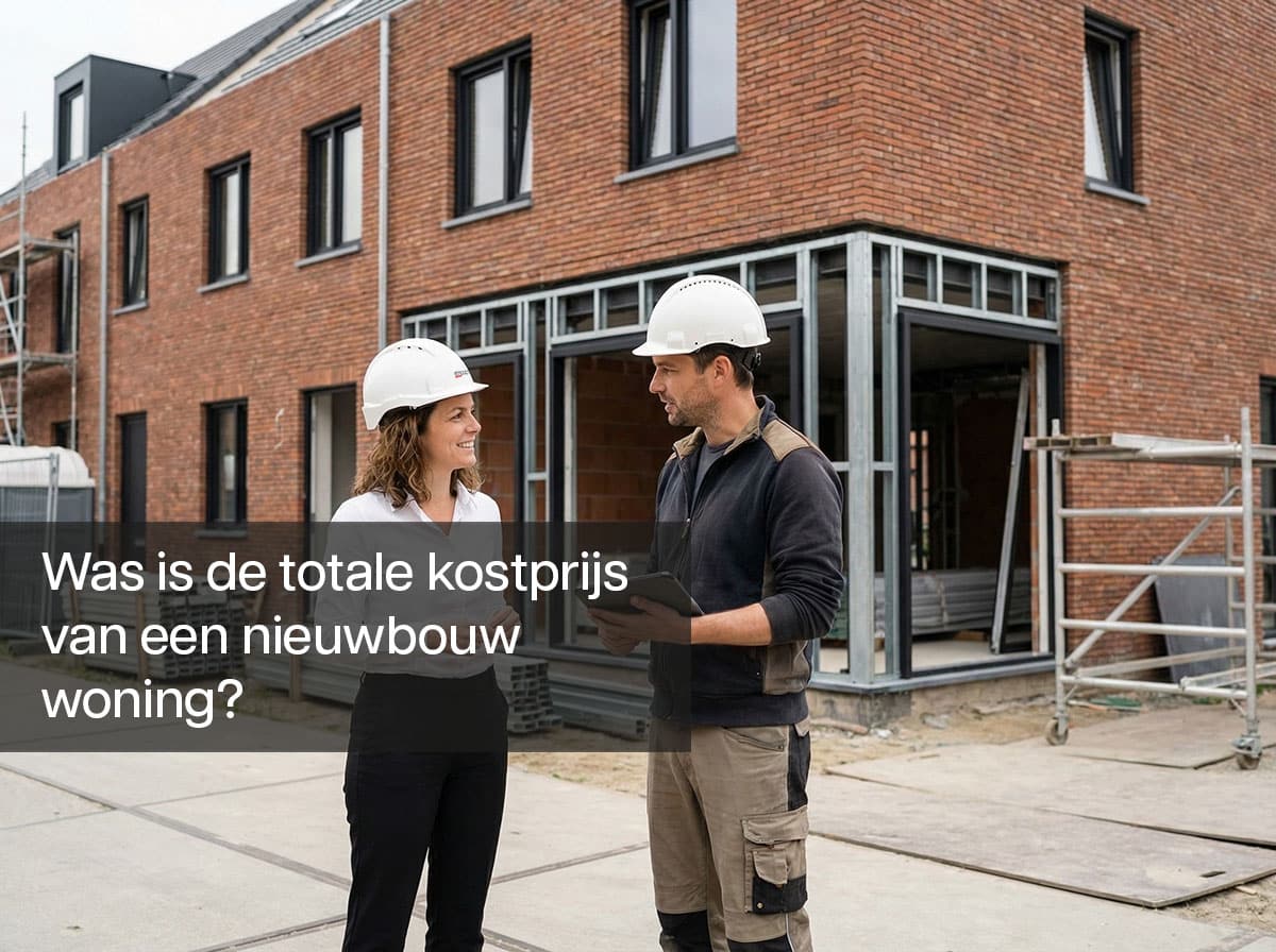 Hoeveel kost een nieuwbouw? Alle kosten overzichtelijk uitgelegd
