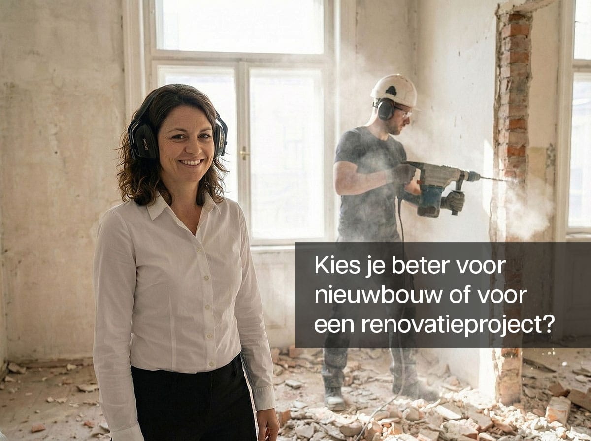 Nieuwbouw versus renovatie: wat past het best bij jou als koper?