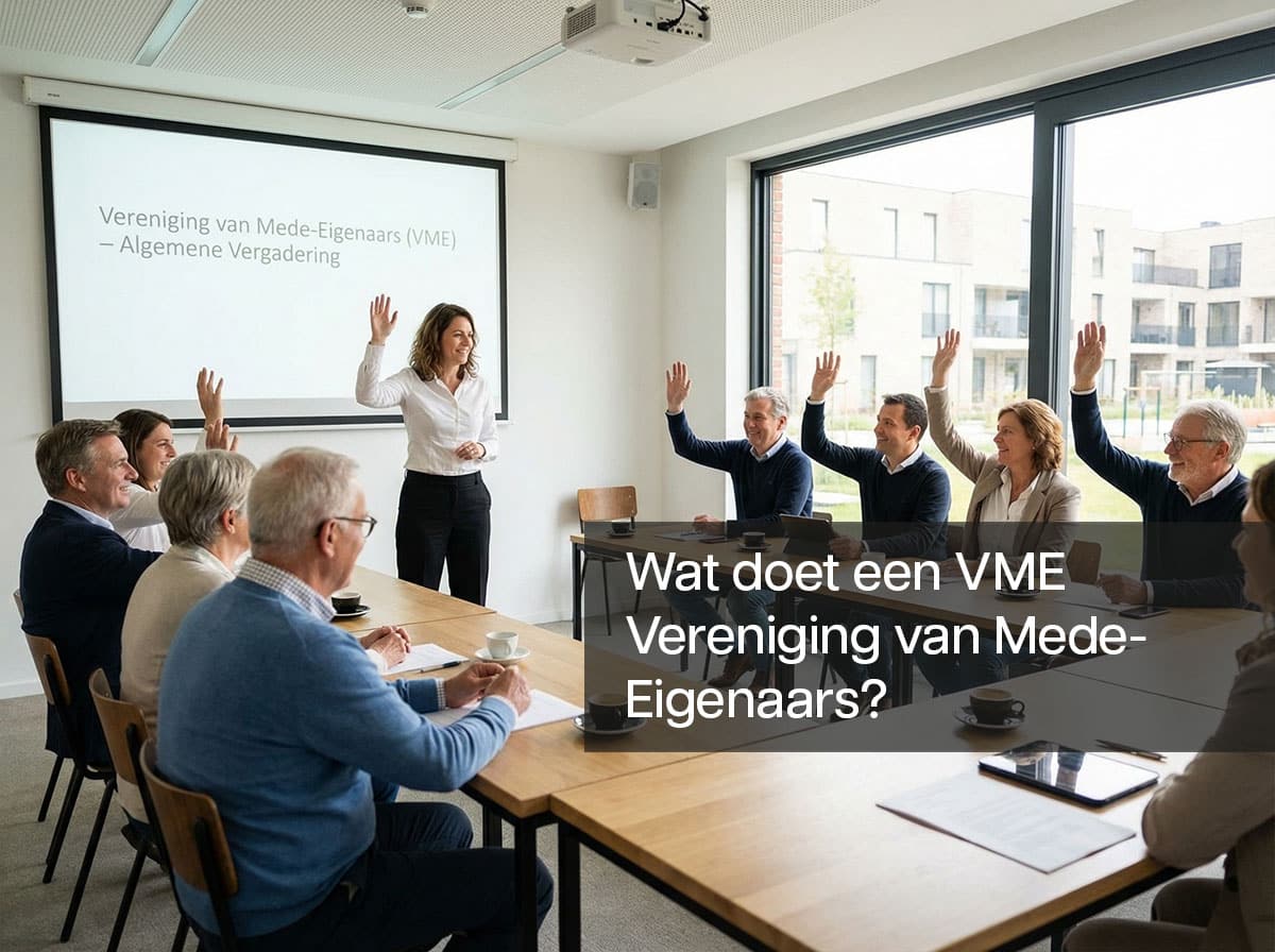 VME: welke rol speelt de Vereniging van Mede-Eigenaars in een nieuwbouwproject?