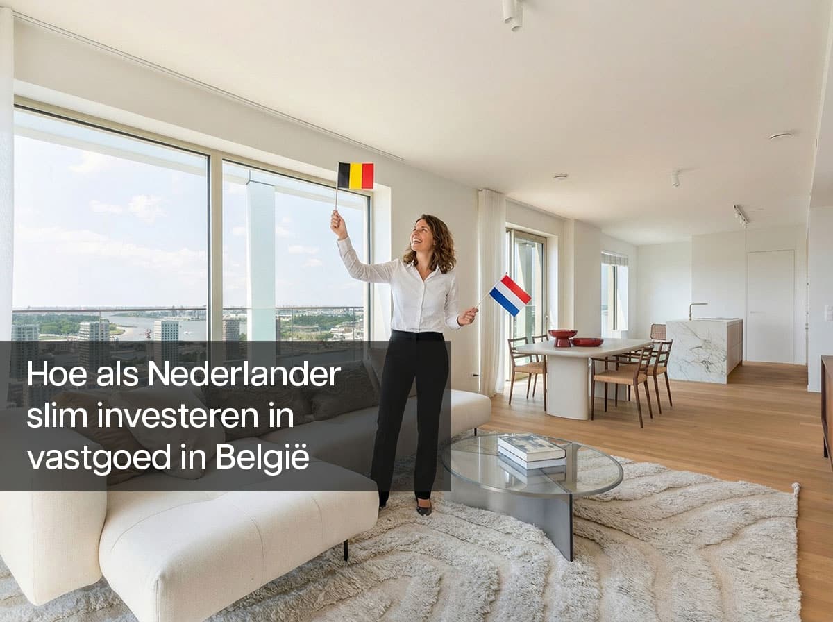Investeren in vastgoed in België als Nederlander: geen Box 3, geen verhuurplafond