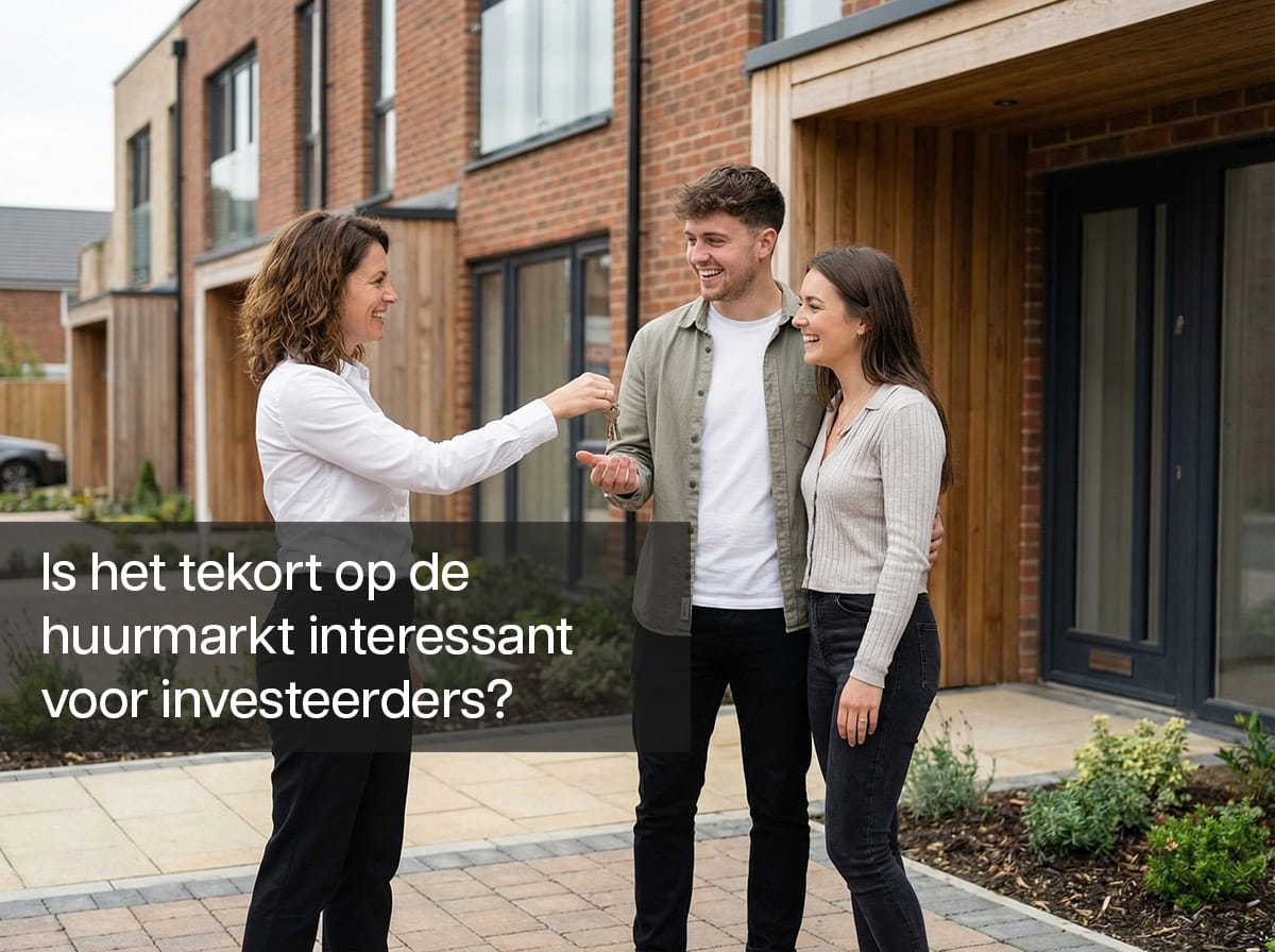 Tekort op huurmarkt: waarom is dat interessant voor vastgoedinvesteerders?
