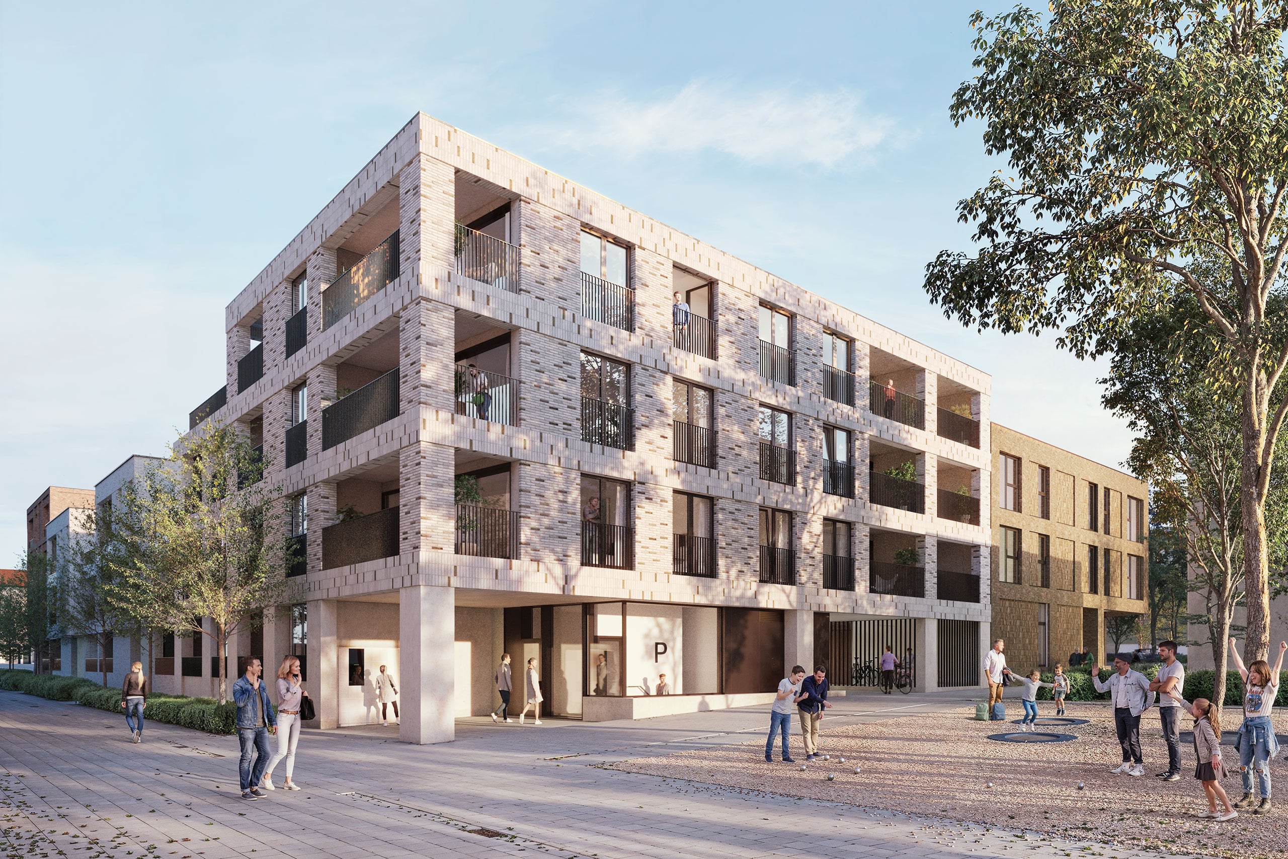 Nieuwbouwproject Kortrijk Nieuw Overleie