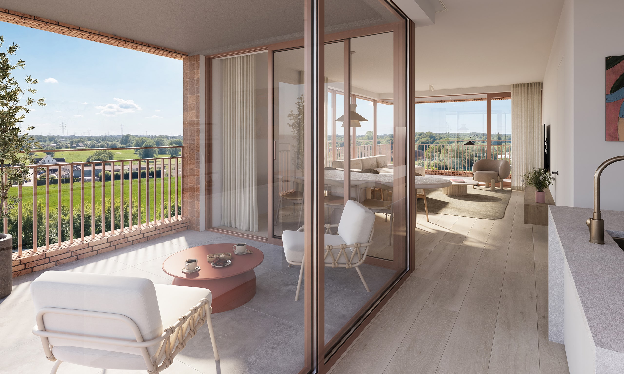 Zimmerpark Vista Lier Nieuwbouw Uitzicht