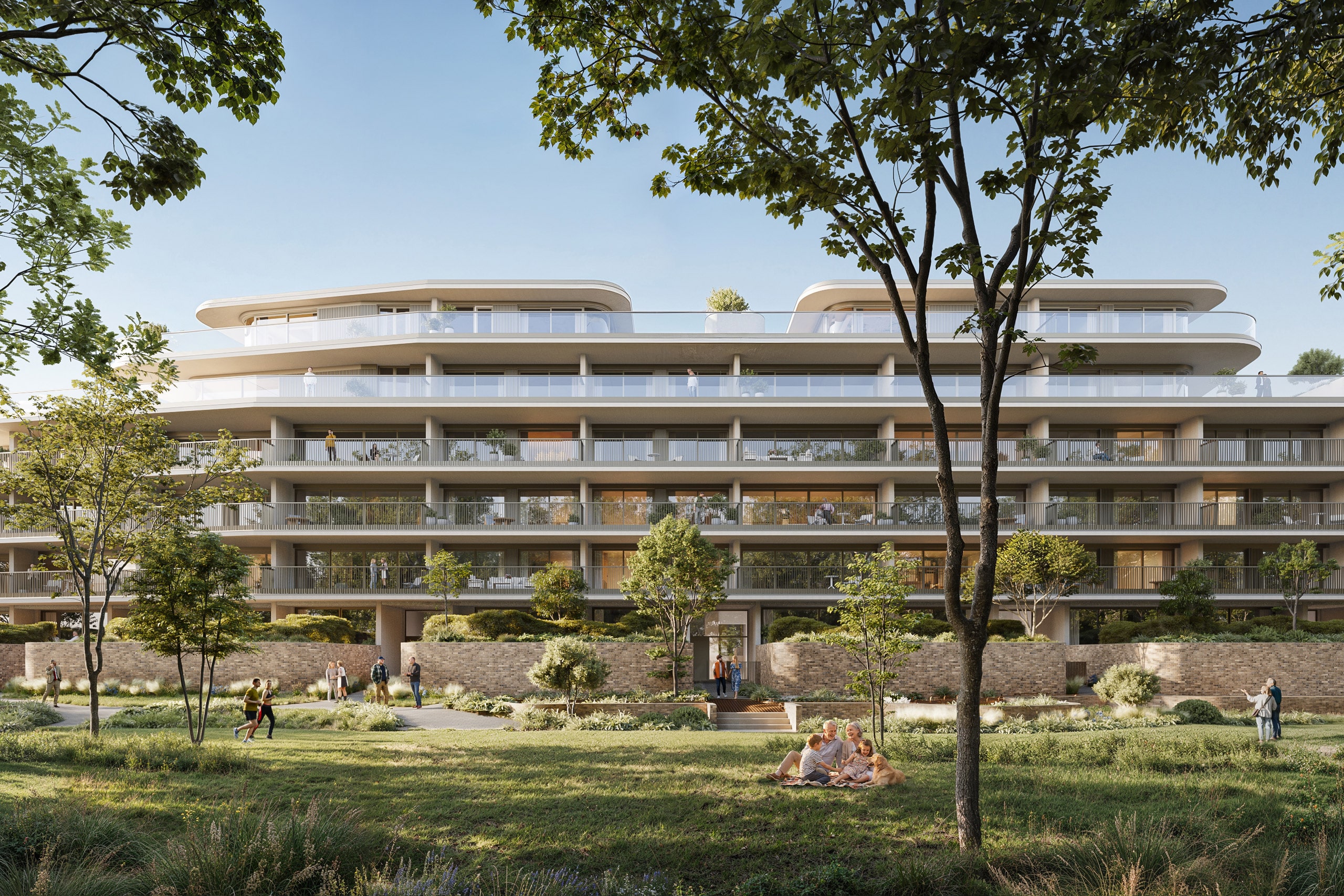 Exclusieve nieuwbouw villa-appartementen in Wijnegem
