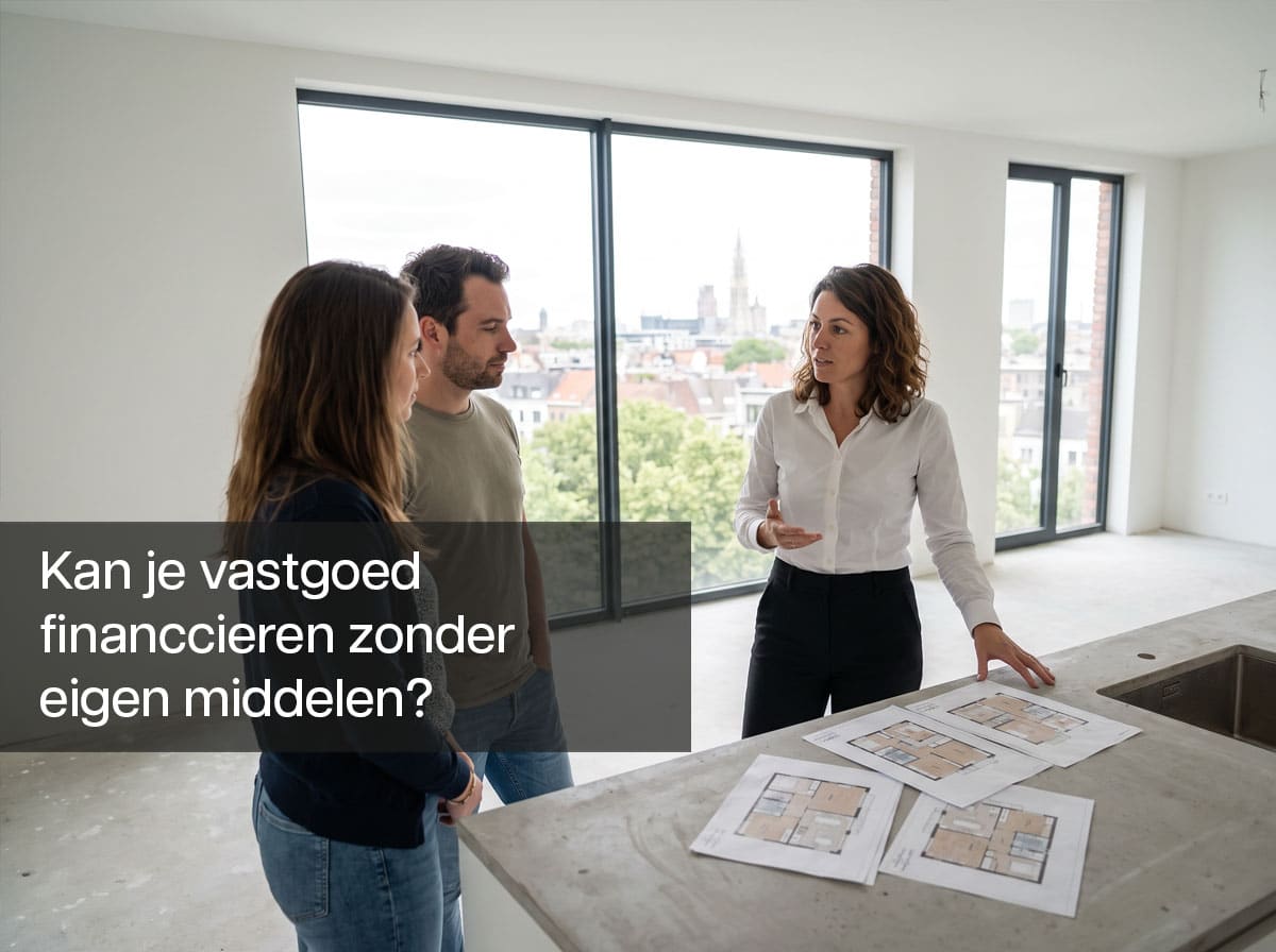 Vastgoed financieren zonder eigen middelen: mythe of realiteit?